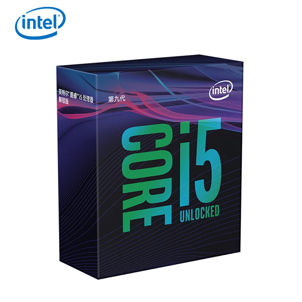 Intel Core i5-9600K настольный процессор 6 ядер до 3 7 ГГц Turbo разблокированный LGA1151 300 серия