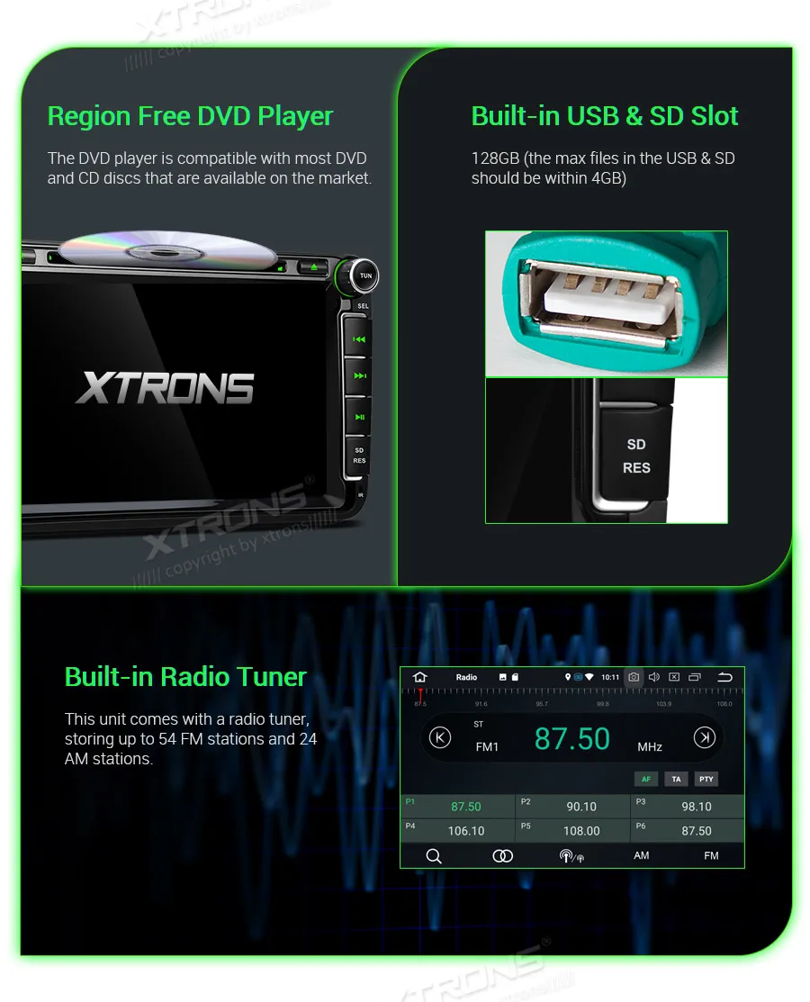 XTRONS " Android 9,0 PX5 автомобильный dvd-плеер радио gps для VW Volkswagen Golf Passat Touran Tiguan Sharan Magotan для Skoda на сиденье