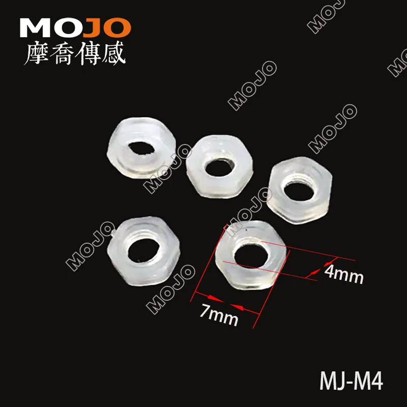 

Free shipping MJ-M4 M4 Thread PE material plastic nuts (10pcs/lots)