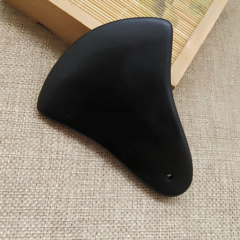 Натуральный нефрит гуаша лица для массажа ролик массажер лицо тело красота