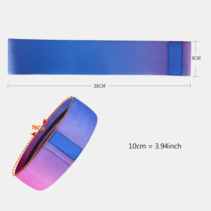 

3pcs/set Resistance Loop Bands for Women Butt and Legs Hip Training Workout Bands 3 Levels Non-Slip Yoga Fitness Bands