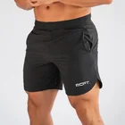 Новинка шорты для фитнеса бодибилдинга, мужские летние спортивные штаны для тренировок, Мужская дышащая быстросохнущая Спортивная одежда для бега, пляжные короткие штаны