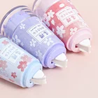 Эллен Брук, 1 шт., милая кавайная Корректирующая лента с сердечком для девочек, канцелярские принадлежности для офиса и школы, креативный корректор