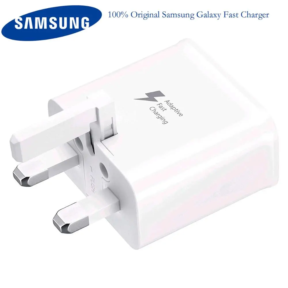 Оригинальное Адаптивное быстрое зарядное устройство samsung UK 9 V/1.67A USB адаптер
