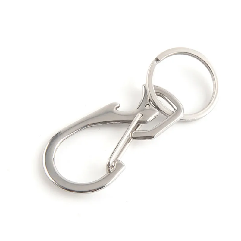 Креативный быстросъемный карабин из титанового сплава для ключей на открытом