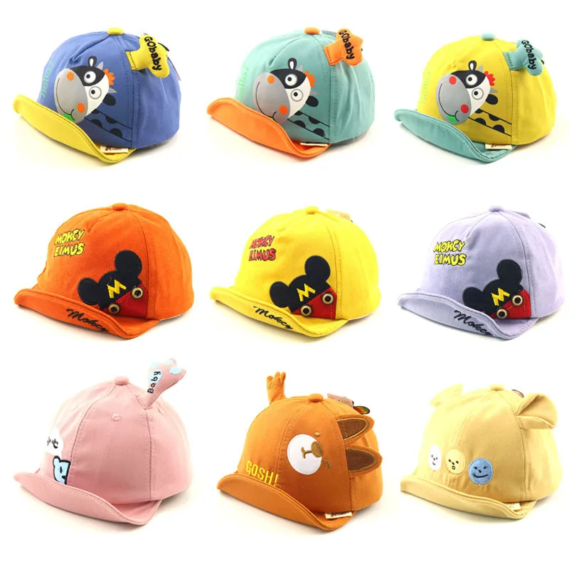 Хлопковая бейсболка с мультяшным аниме рисунком детская шапка в стиле хип-хоп