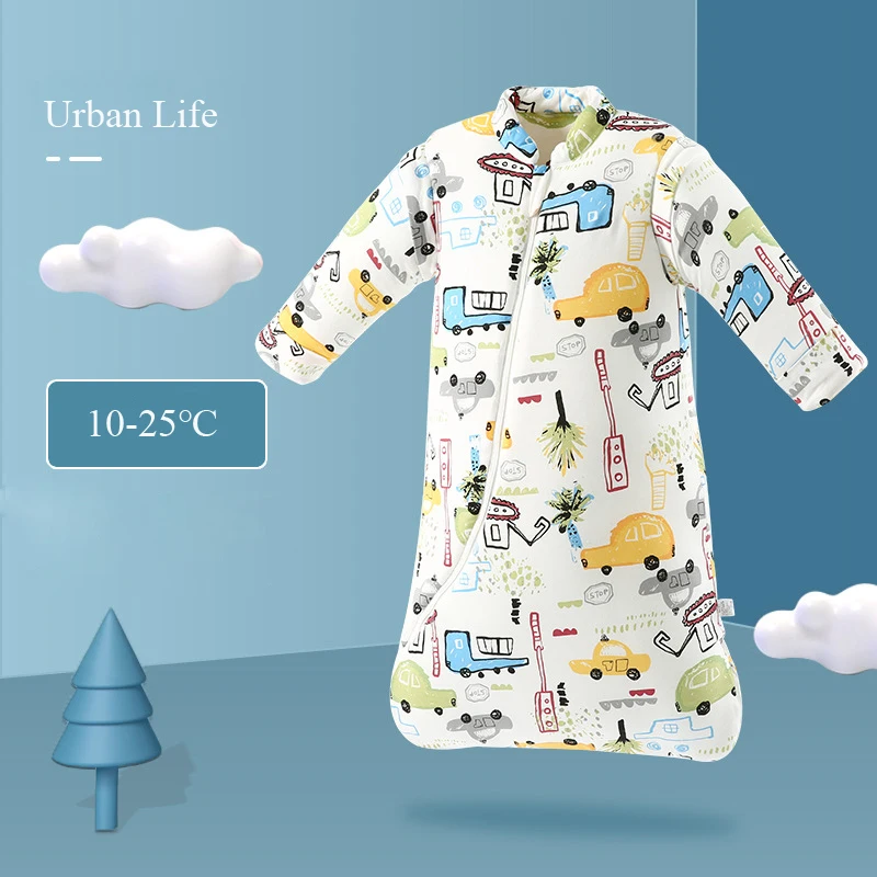 Спальный мешок для новорожденных съемный рукав детский конверт зимняя пеленка