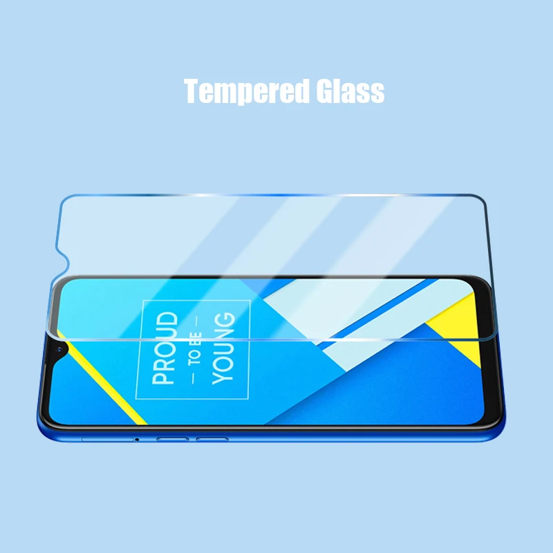 3pcs tempered glass for realme c3 c2 gt neo 5g screen protector for realme c15 c11 8 7 pro c12 c17 c25 c21 c20 phone glass free global shipping
