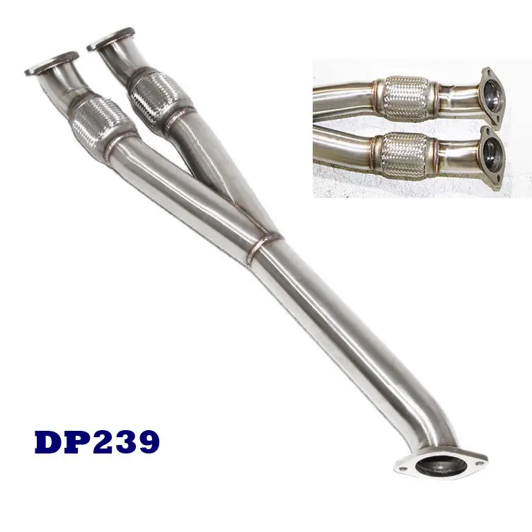 Racing Performance SS Catless Exhaust Downpipe Y-pipe fit for Nissan 04-15 GTR GT-R R35