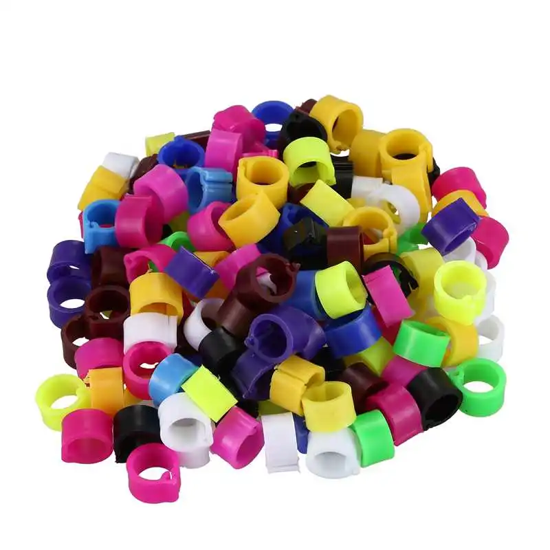 150 шт. Кольца Птицы 8 мм повязки на ногу зажим голубь Голубь цыплята утка Бантам