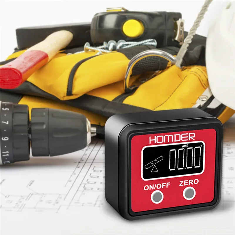 Цифровой угломер транспортир Инклинометр с магнитным основанием подсчет для