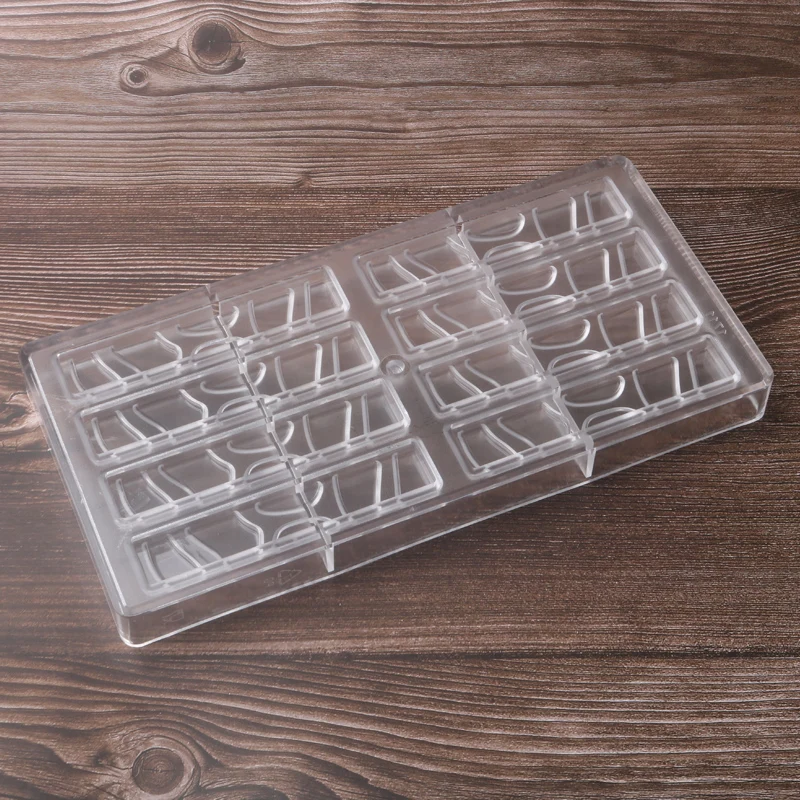 Форма для шоколада с длинными полосками 8 ячеек | Дом и сад