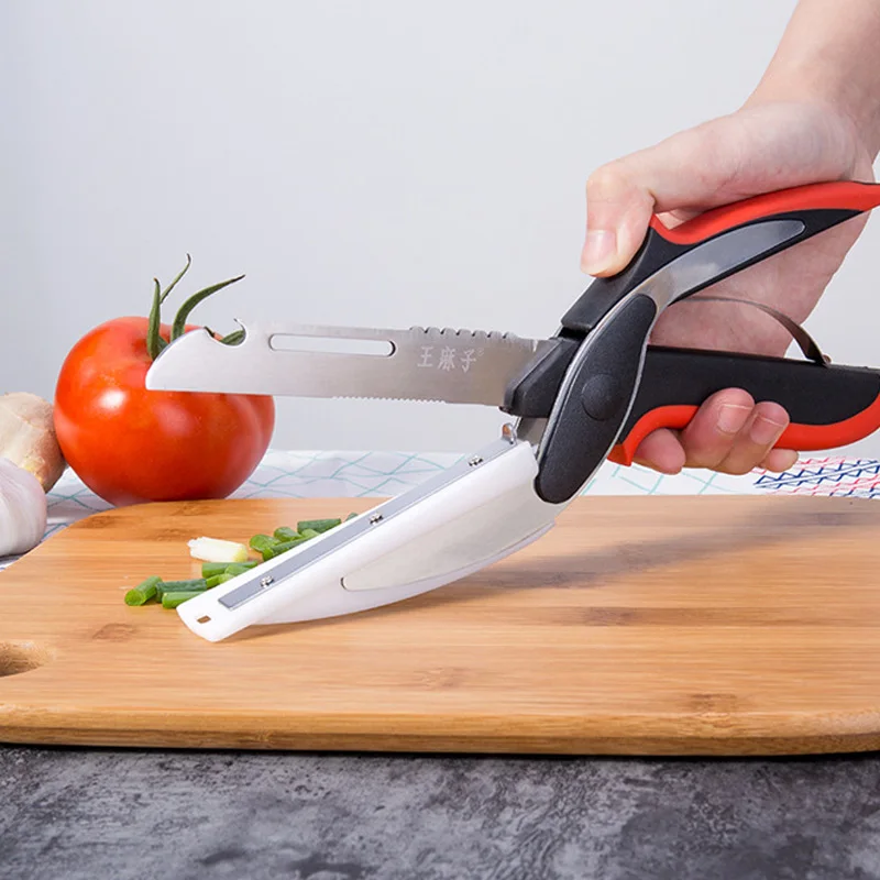 Пищевые ножницы Многофункциональные бытовые из нержавеющей стали