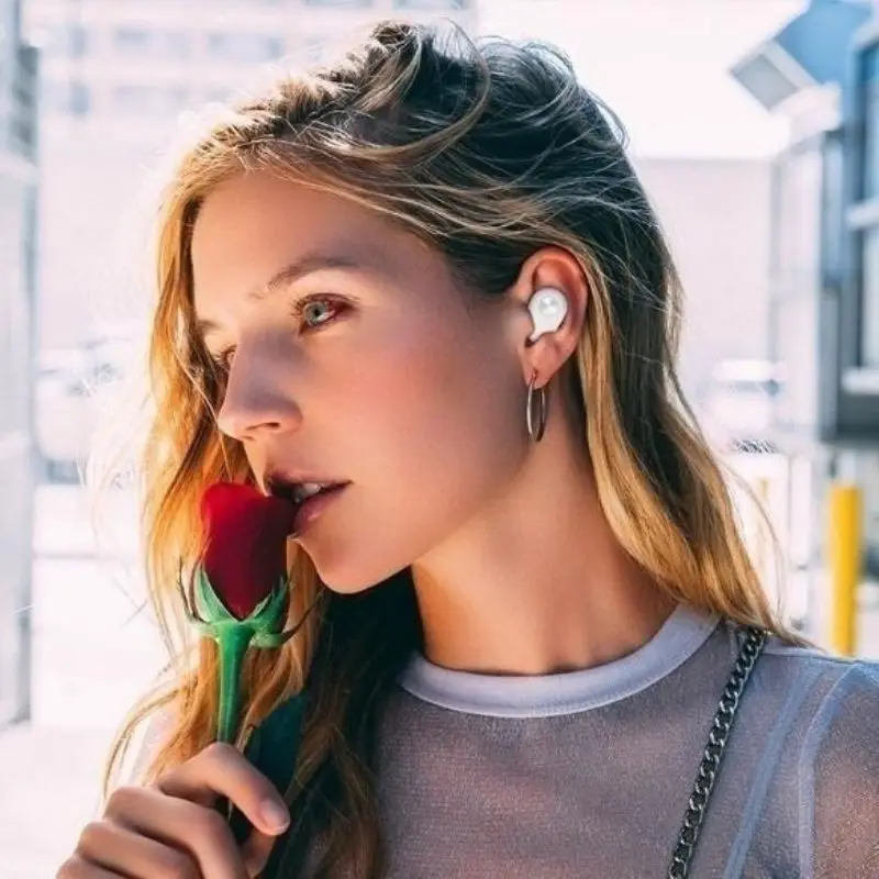 Беспроводные bluetooth-наушники BL1, мини bluetooth-гарнитура, беспроводные наушники для телефона с зарядным устройством 2200 мАч