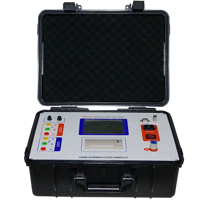 

GDBC-901 Single Phase Transformer Turns Ratio TTR Tester