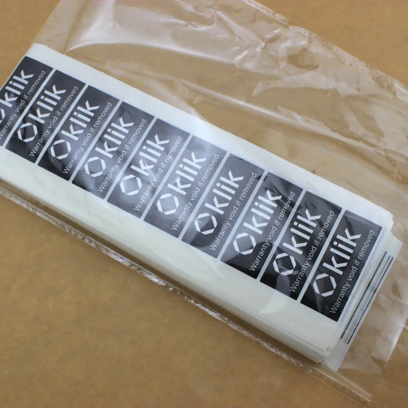 

Waterproof tamper evident label ,Warranty Seal Stickers label With Random Numbers,Security Destructible Labels