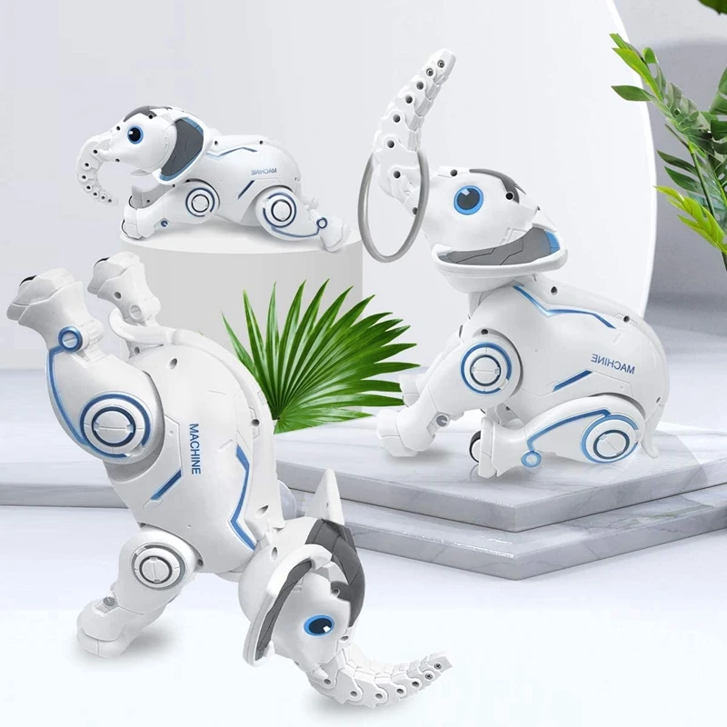 

Remote Control Elephant Robot, RC Elephant Toys Programming Interactive Intelligent Dancing Robot Gift for Kids Toy