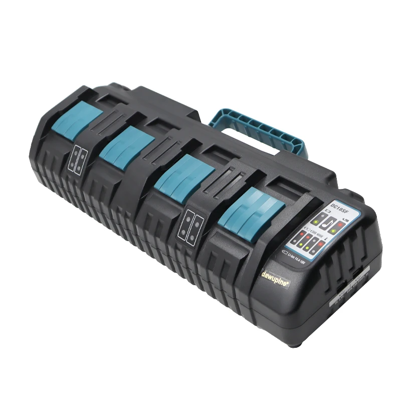 Для Makita DC18SF BL1430 BL1830 14 4 V 18V ионно-литиевая Зарядное устройство Rapid Optimum 4-Порты и
