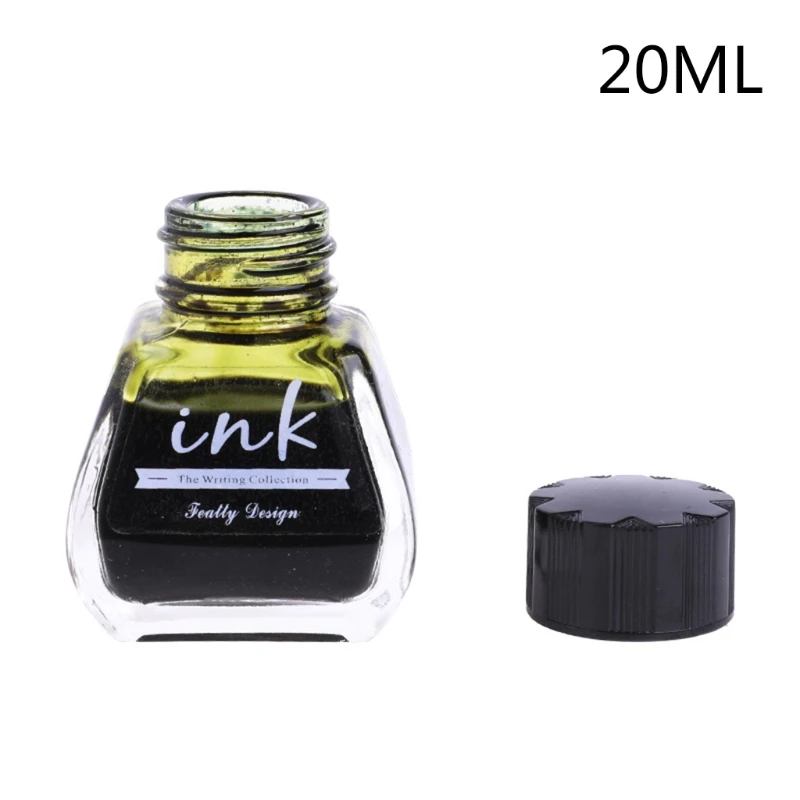 

1 Bottle Pure Colorful 30ml Fountain Pen Ink Non-carbon Refilling Ink Stationery