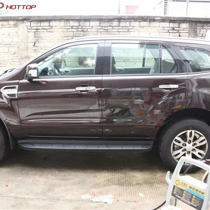 Аксессуары для Ford Everest 2016 2017 хромированная чаша из АБС пластика/крышка дверной