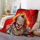 Фланелевое Одеяло CLOOCL для Счастливого Хэллоуина, персонажи фильмов ужасов, триллер, одеяло, дорожное одеяло с 3D-принтом, одеяло
