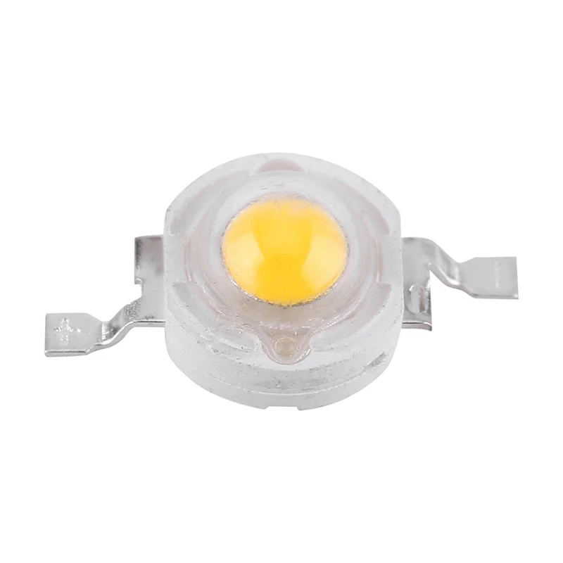 Светодиодные чипы высокой мощности 50 шт./компл. 1 Вт 110-120 лм диодные белые