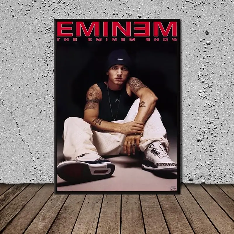 

Marshall Bruce Mathers Poster Paint on Canvas Paintings Home Decor Living Room Decoration Modern Art Fashion Picture Wall Art