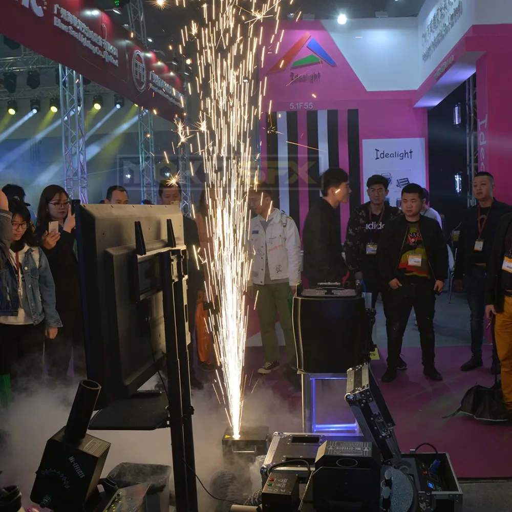 2 шт./лот пиротехническая холодная искра машина DMX беспроводной пульт