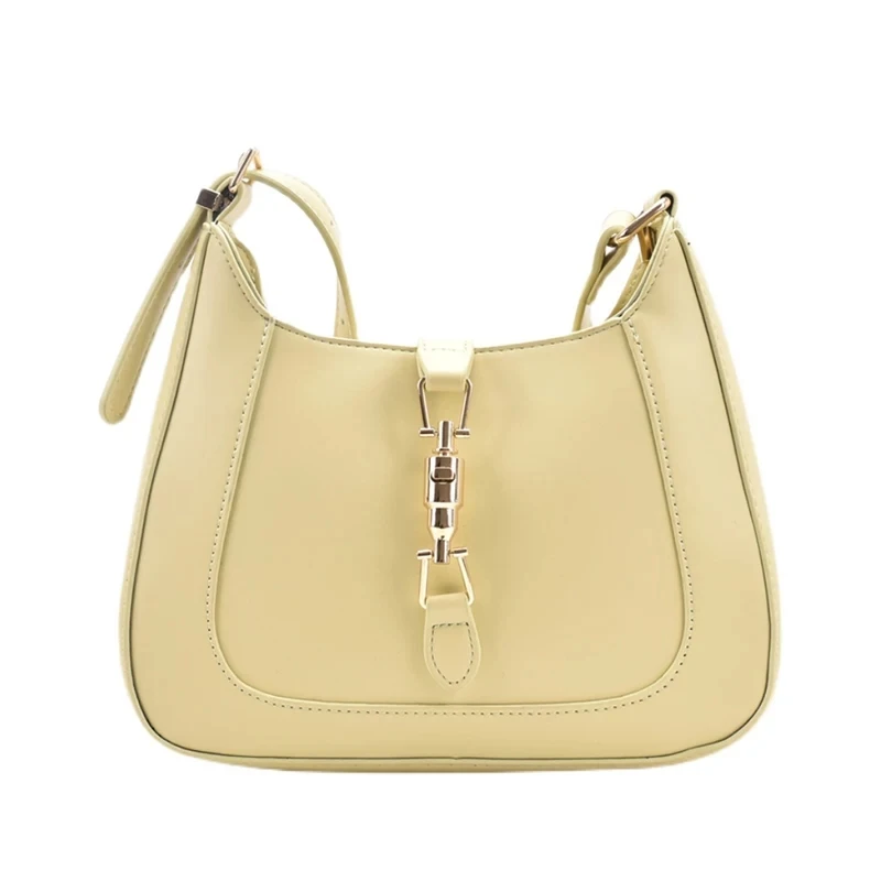 

2021 Fashion Baguette Bags PU Leather Shoulder Bags For Women Chain Designer Luxury Handbag Female Travel Tote