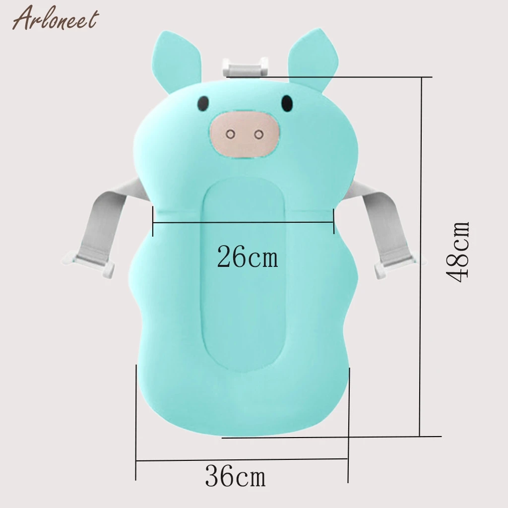 

New Baby Bath Pad Foldable Baby Bath Seat Infant Support Cushion Bath Pads Toy Children's Products Care Toys High Quality