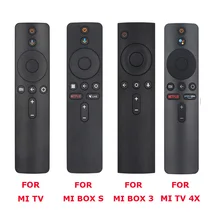 For Xiaomi Mi TV, Box S, BOX 3, MI TV 4X Voice Bluetooth Remote Control with the Google Assistant Control