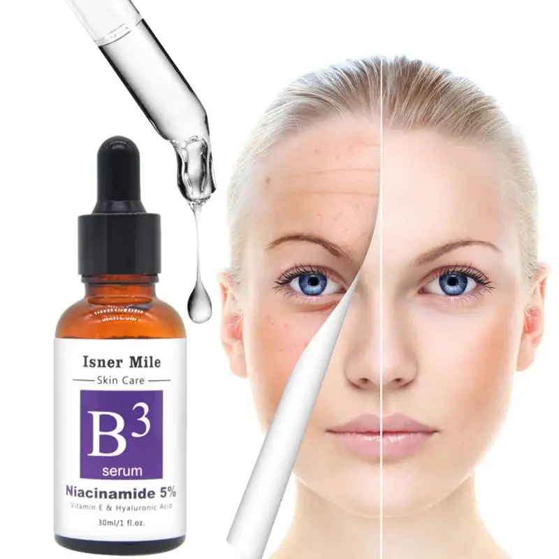 

Niacinamide Face Facial Serum Vitamin B3 Firming Repair Skin Anti-Wrinkle Anti-Aging Serum Whitening Essence Skin Care 30ml