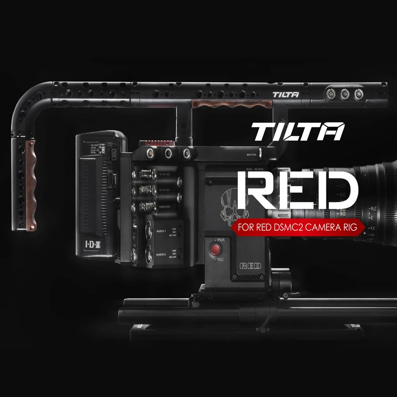 TILTA RED DSMC2 RIG ESR T02 C для красного ворона/Красного оружия 15 мм корпус системы питания