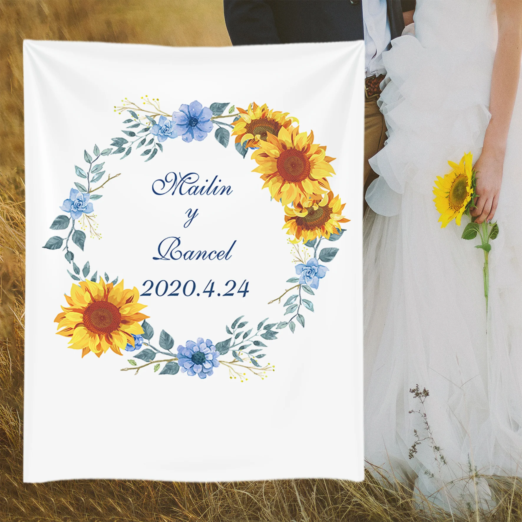 Allenjoy свадебный фон для фотосъемки баннер мраморная роза цветы на заказ Декор