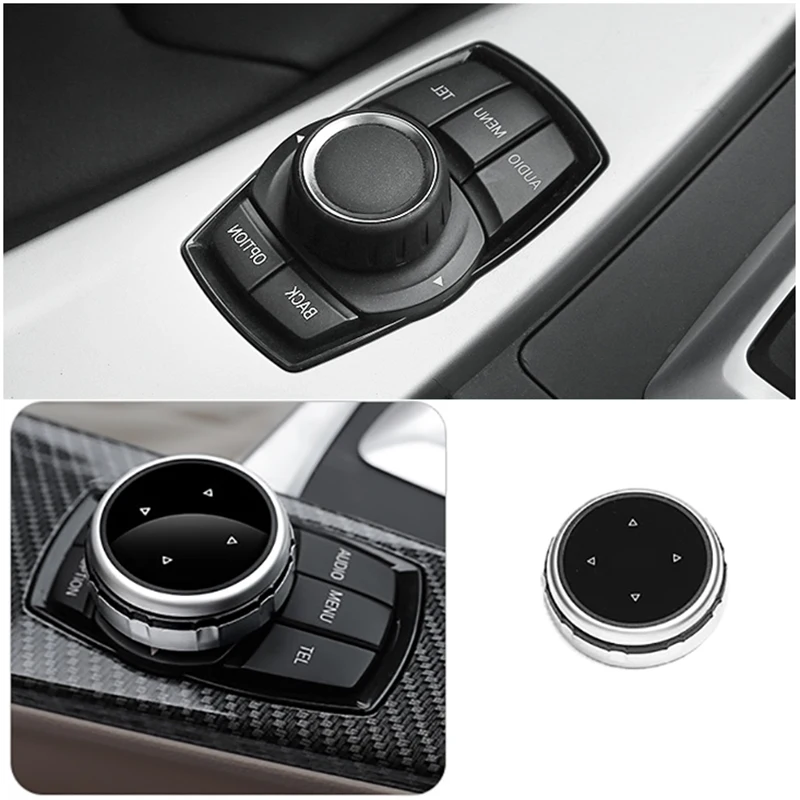 

Мультимедийная кнопка для BMW 1 3 5 7 серии X1 X3 F25 X5 E70 X6 E71 F30 F10 E90 F11 E92 F20 IDrive
