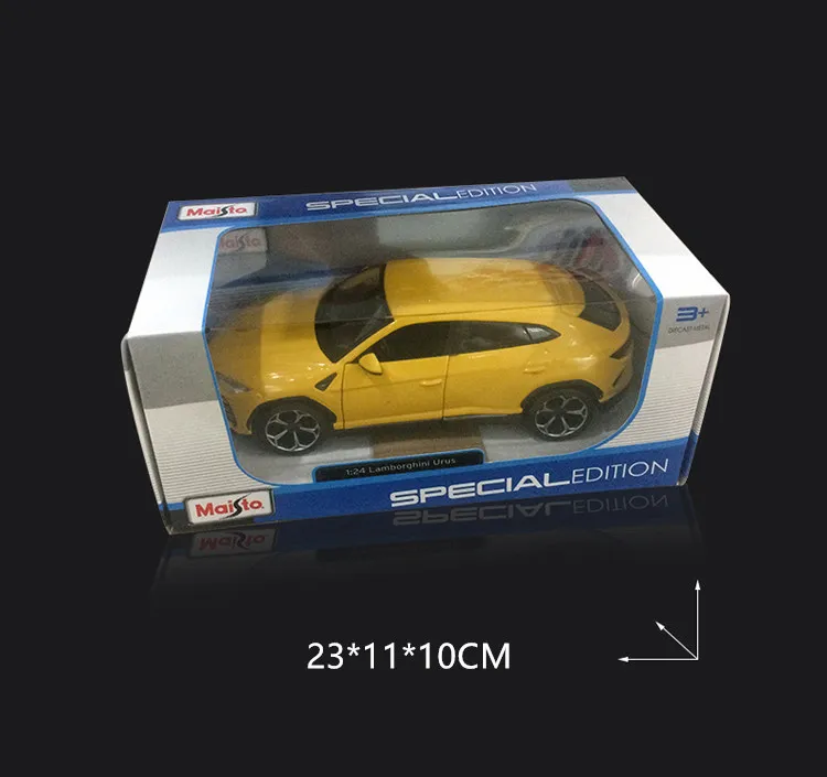 Maisto 1:24 Lamborghini Bison URUS SUV, сплав, гоночный автомобиль-трансформер, модель автомобиля, моделирование, украшение автомобиля, коллекция, Подарочная игрушка