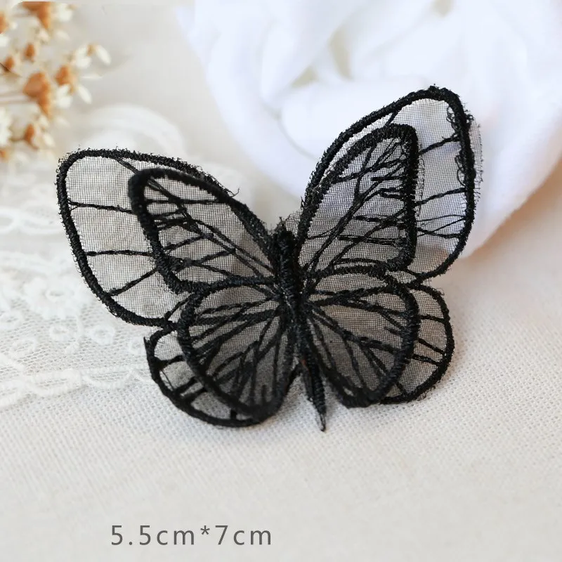 ZOTOONE Черный цветок Вышивка Кружева Патчи железа на DIY Швейные бусы T наклейка