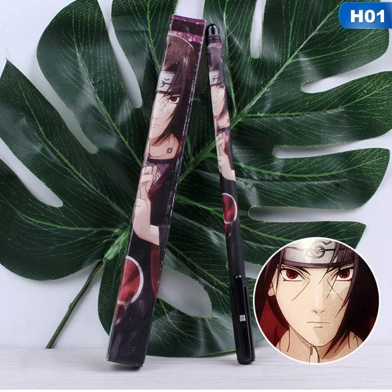 

1Pcs Japanese Anime NARUTO Artificial Boxed Anime Gel Pen My Hero Academia Gel Pen Creative Stationery Student Writing Tool