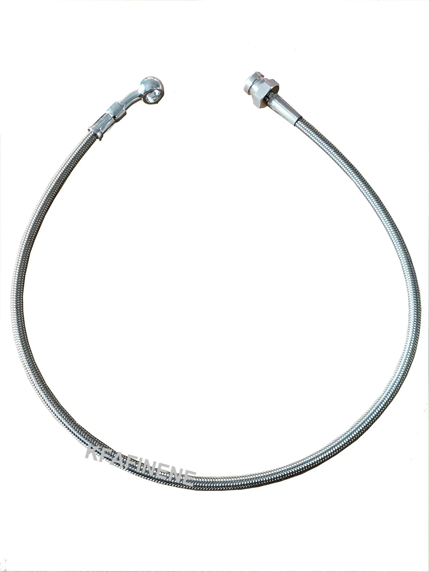 

Stainless Steel Braided PTFE brake line With 28 Degree Banjo Fittings And Hexagonal Joint