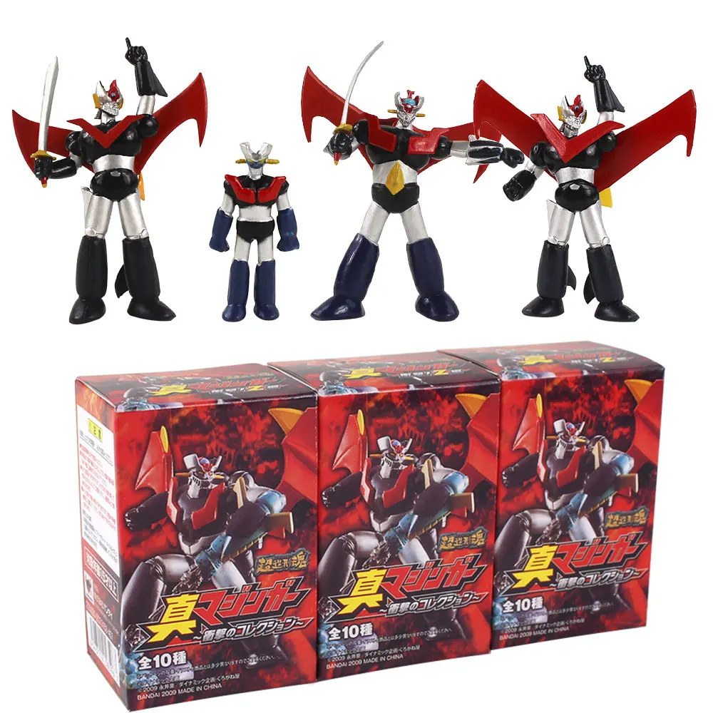 4 шт./лот Mazinger Z экшн фигурка Koji Kabuto механические звери робот аниме Модели игрушки