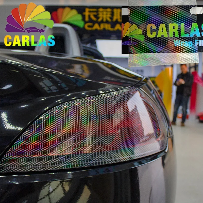 Лазерная сотовая автомобильная лампа CARLAS виниловая оболочка светодиодные фары