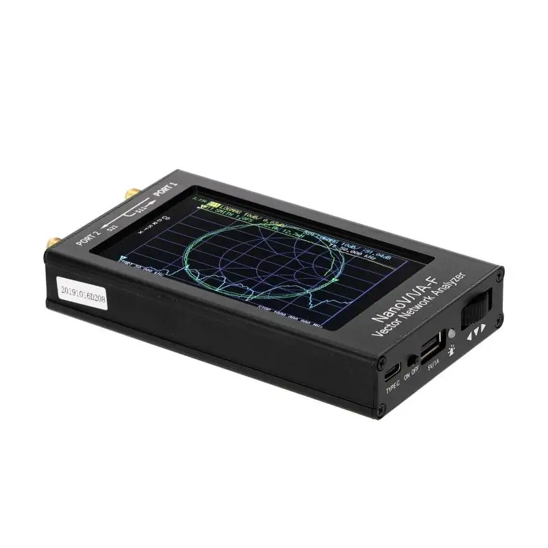 Dreamberg NanoVNA-F VNA SWR метр VHF UHF Antenne анализатор 4 3 IPS LCD металлический чехол Векторный