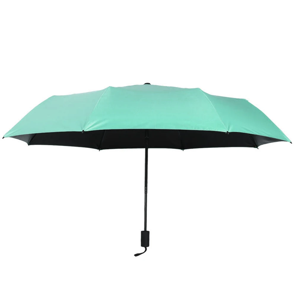 

Lightweight Folding Umbrella Double Layer Anti-UV Sunscreen Sun Umbrella Three Fold Rain Umbrella Unisex AC889