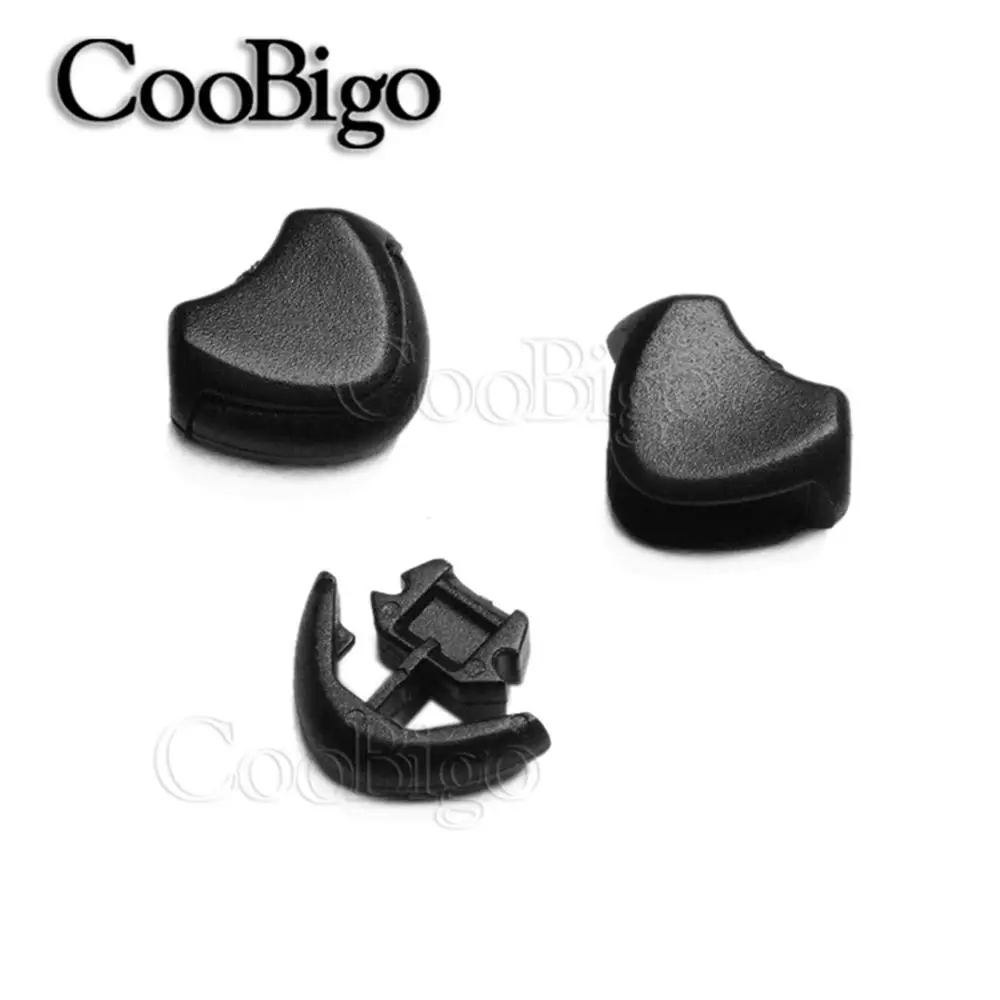 12pcs пластиковый черный якорь на молнии в виде утягивающим шнурком концы замок