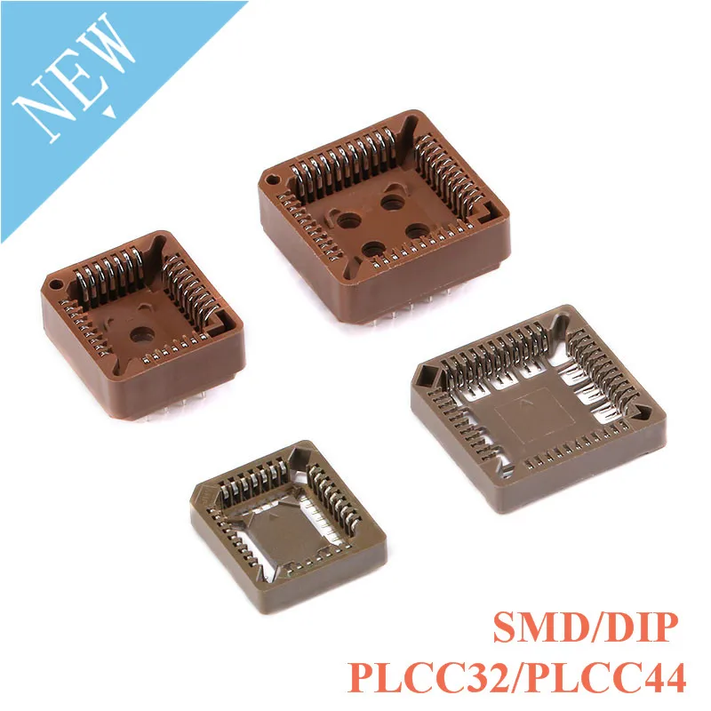 10 шт. PLCC32 PLCC44 SMD DIP SOP IC АДАПТЕР гнездового соединителя конвертер разъемы держатель