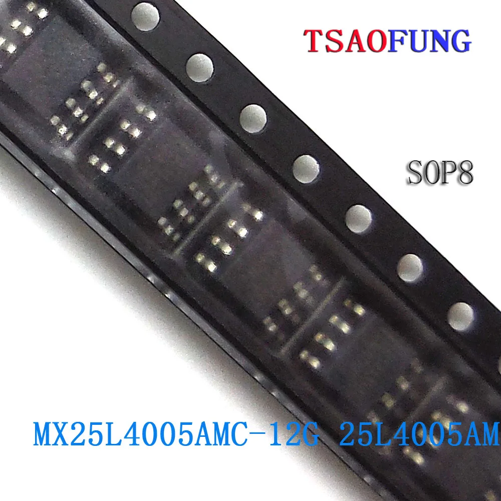 

5 шт. MX25L4005AMC-12G 25L4005AMC SOP8, интегральные схемы, электронные компоненты