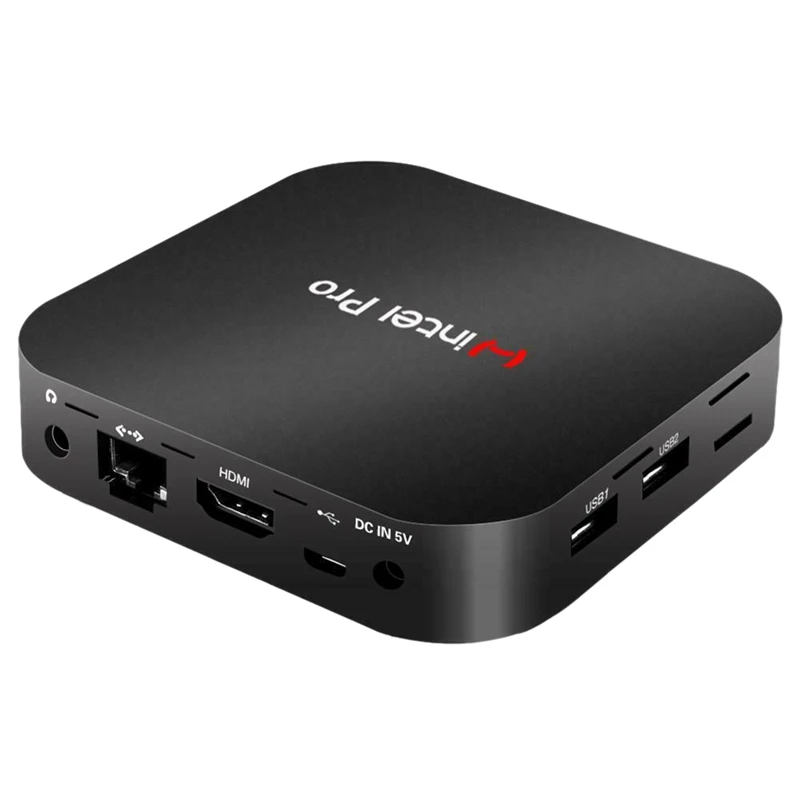 Мини ПК Windows 10 Wintel Pro Atom Intel четырехъядерный Z8350 1 84 ГГц 4 Гб/64 Гб Dual 2 4G/5G wifi 100M LAN