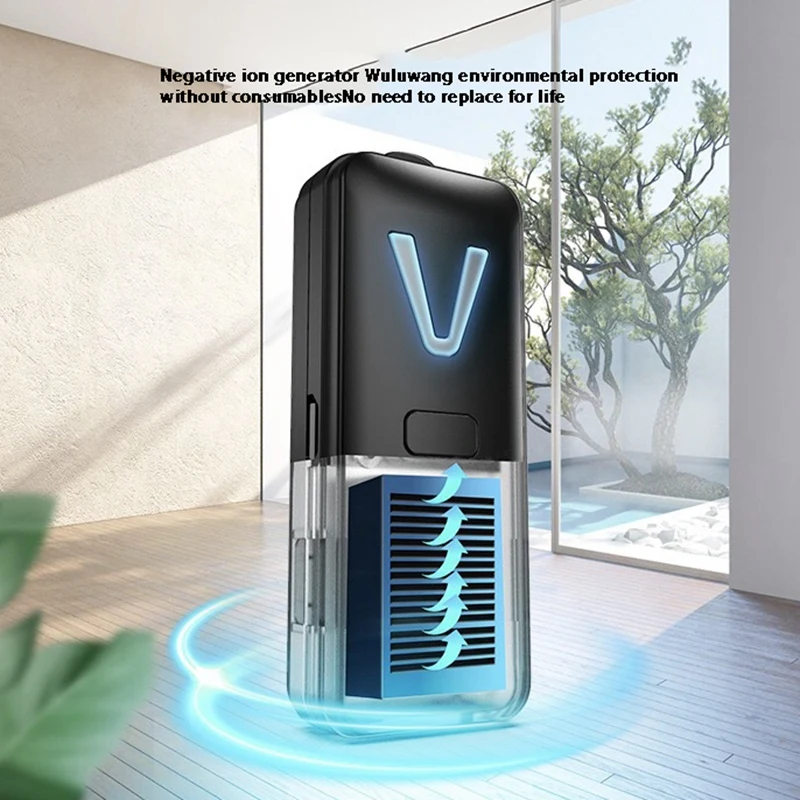 

2 Air Purifier Neck Necklace Mini ,Negative Ion Generator, for Adults