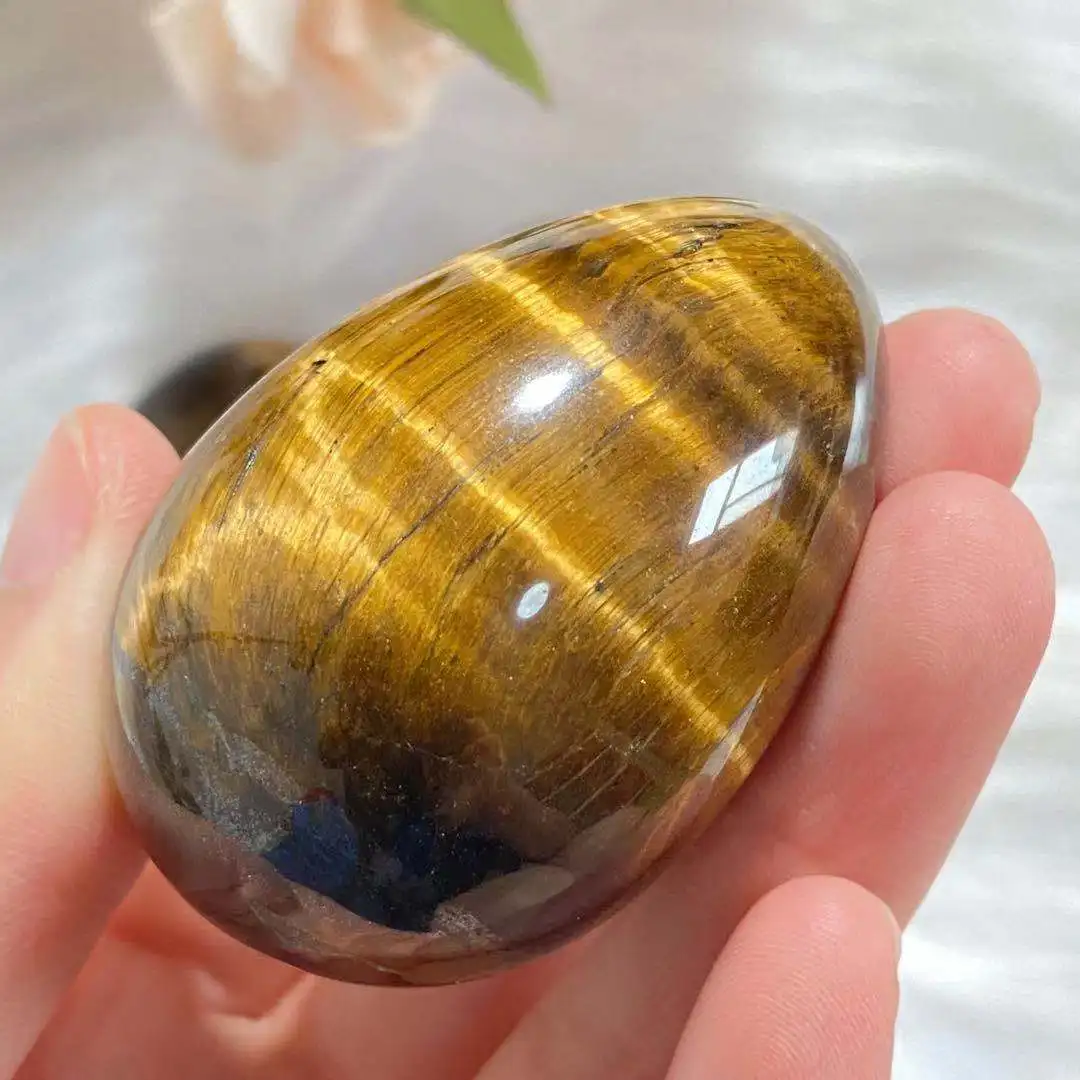 

Искусственное полированное яйцо, восстанавливающее энергию, драгоценный камень, украшение для комнаты, подарок 4-5 см