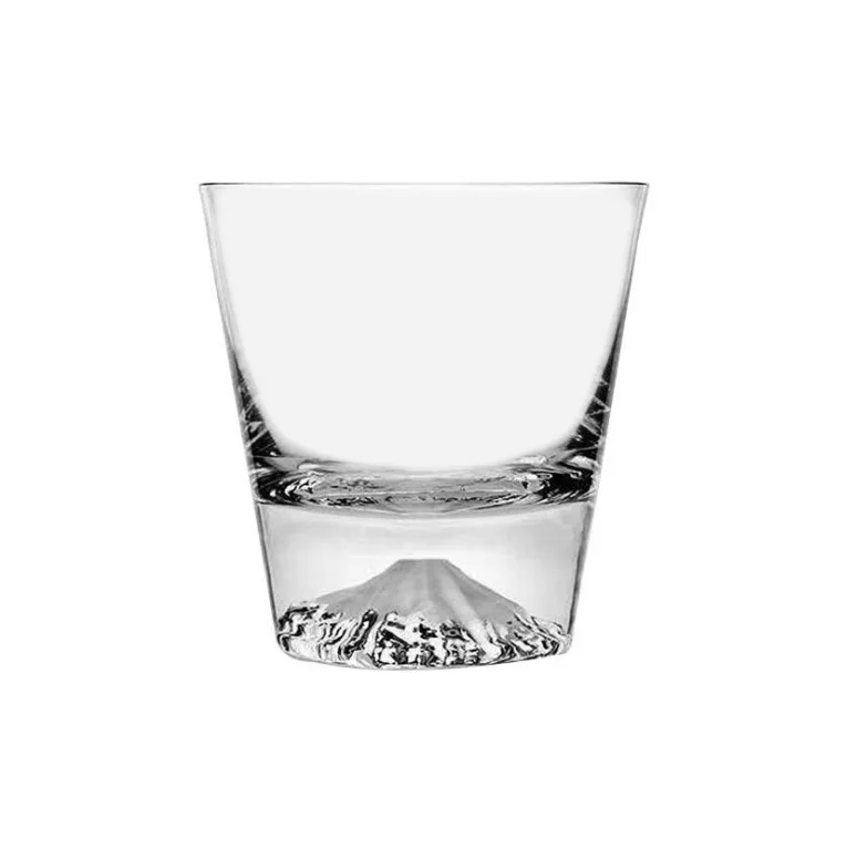 

European-style crystal glass whisky glass creative iceberg strong wine glass at the bottom glass cup